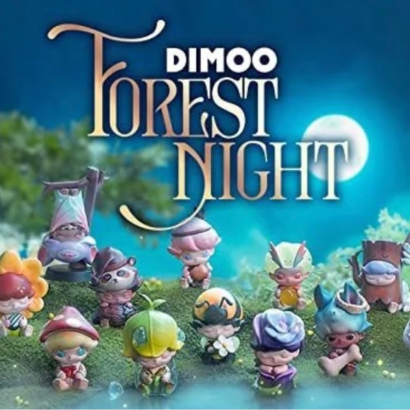 POP MART Dimoo Forest Night Series Blind Box - Picture 4 of 12